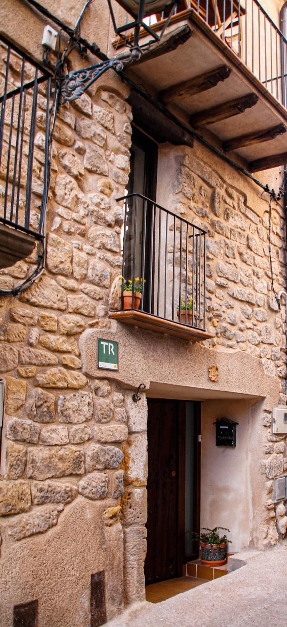 La Casa Del Castell Vila Horta de Sant Joan Exterior foto