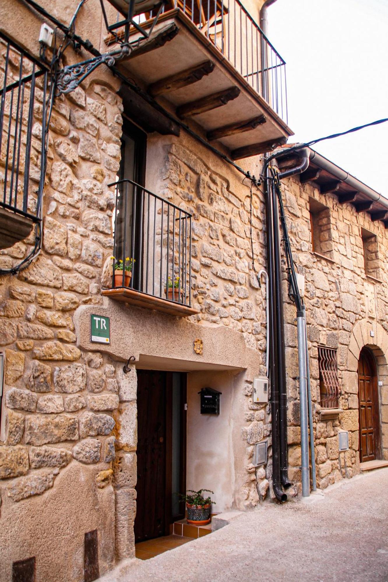 La Casa Del Castell Vila Horta de Sant Joan Exterior foto
