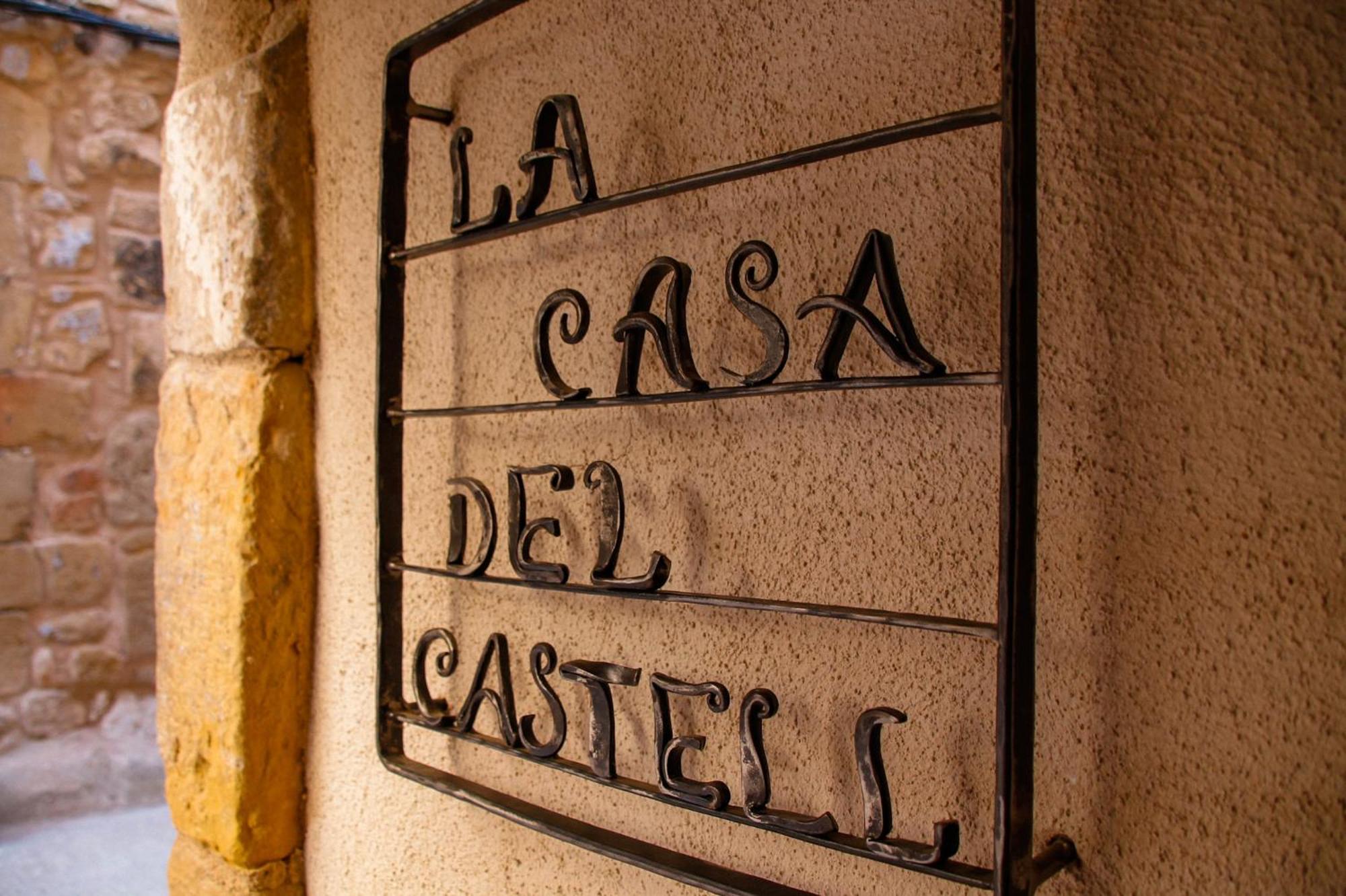 La Casa Del Castell Vila Horta de Sant Joan Exterior foto
