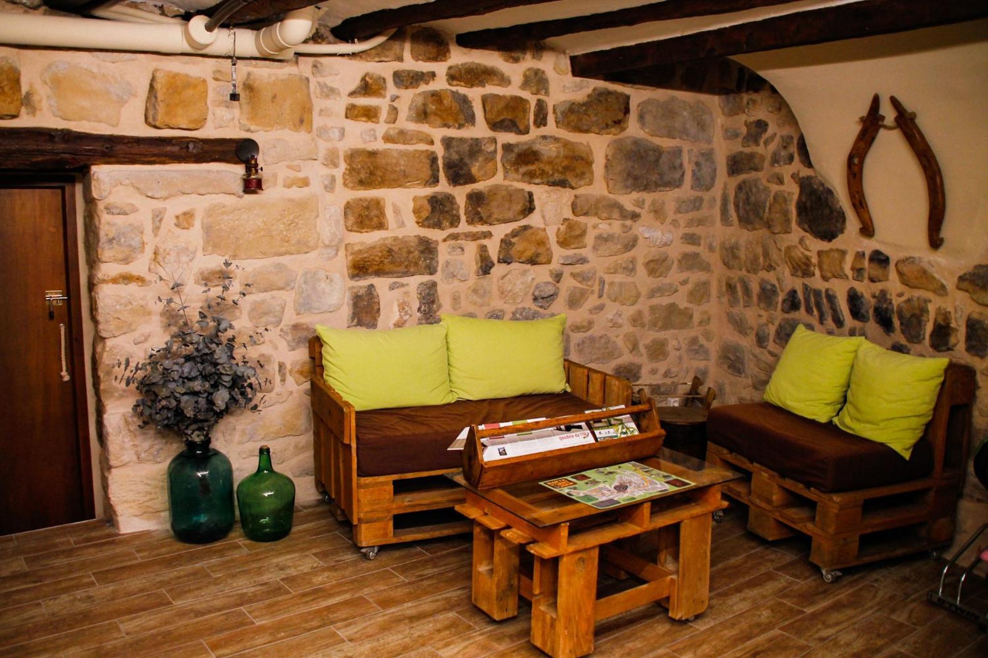 La Casa Del Castell Vila Horta de Sant Joan Exterior foto
