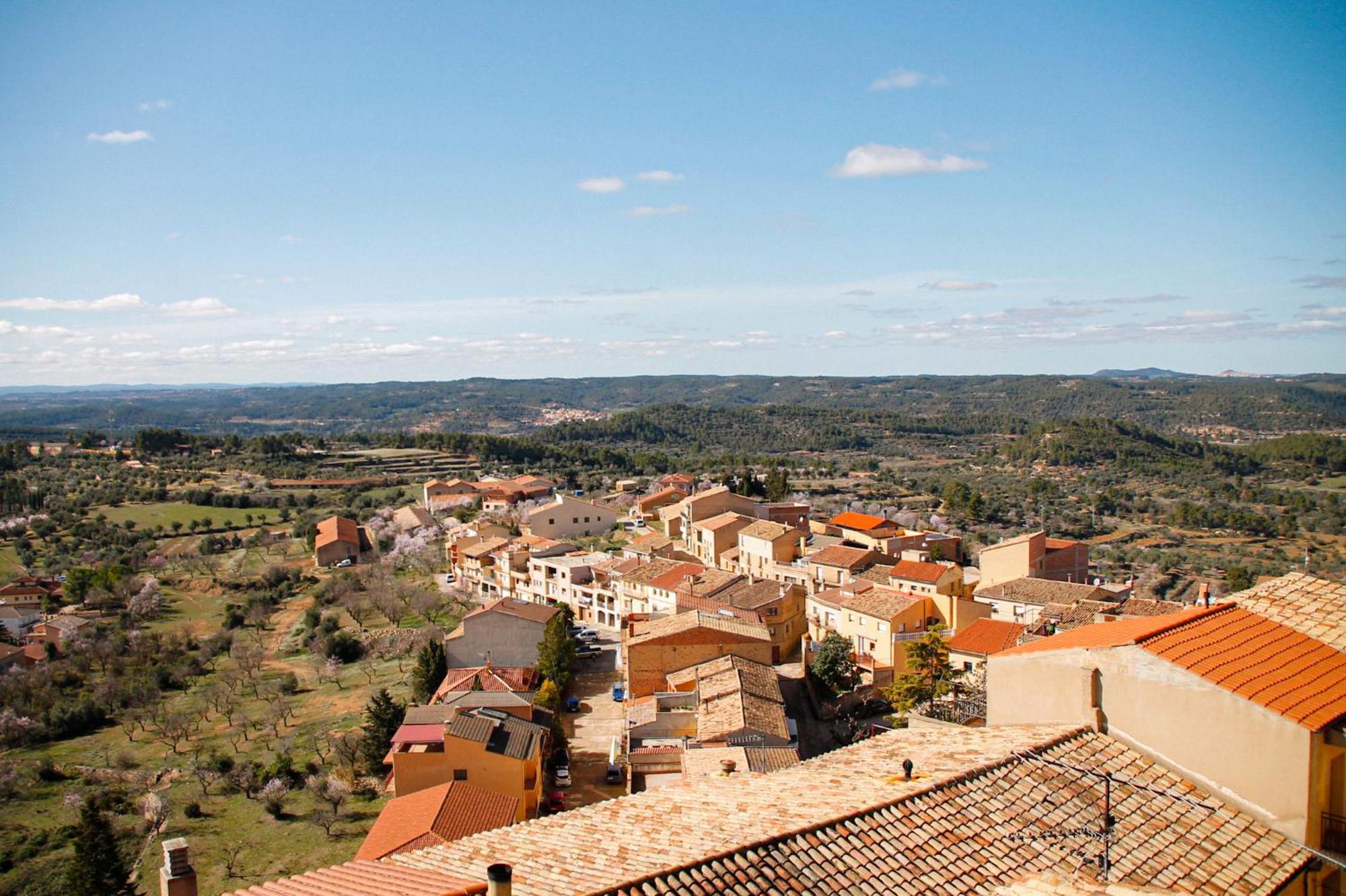 La Casa Del Castell Vila Horta de Sant Joan Exterior foto