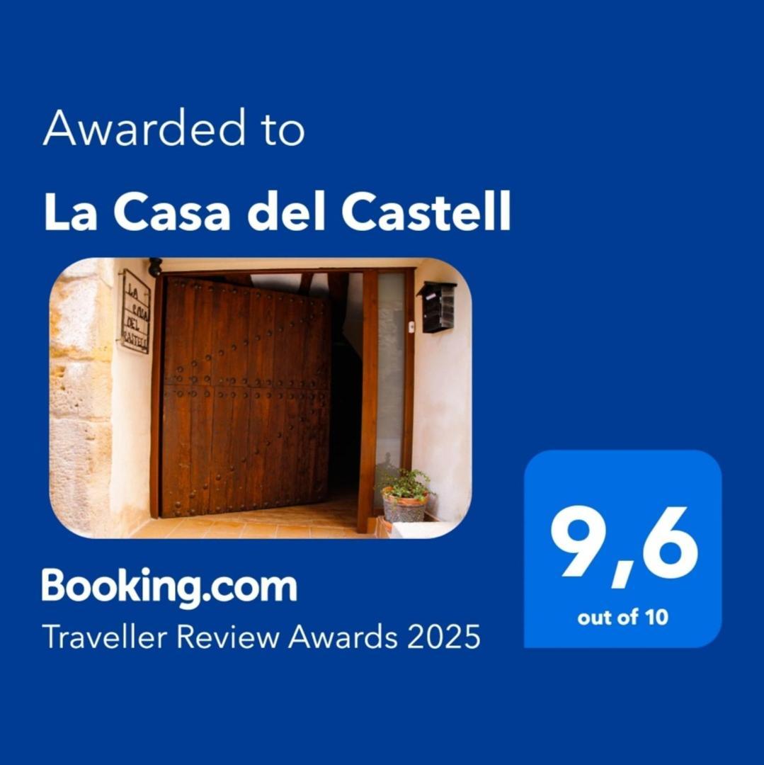 La Casa Del Castell Vila Horta de Sant Joan Exterior foto